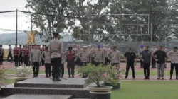 Peringati Hari Buruh Sedunia, Polres Kukar Siagakan Ratusan Personel Gabungan