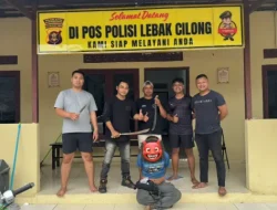 Residivis Kambuhan Berulah, Polsek Muara Wis Ringkus Pria Bersenjata Tajam di Warung Cafe