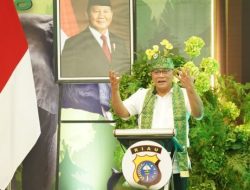 Berkunjung ke Mapolda Riau, Menteri Lingkungan Hidup Dorong Replikasi Green Policing Secara Nasional